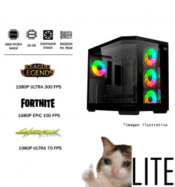 PC LITE AMD RX 7600