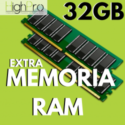 16GB DE RAM EXTRA