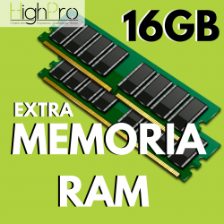 *16 GB DE RAM EXTRA