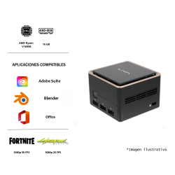 MINI PC RYZEN V1605B ECS...
